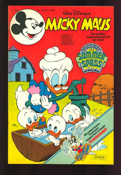 Micky Maus 1982: Nr. 25: