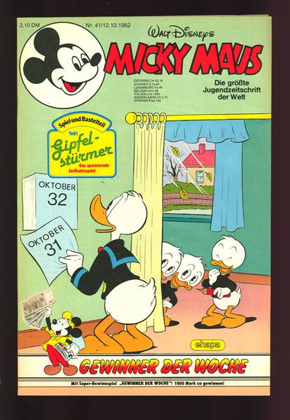 Micky Maus 1982: Nr. 41:
