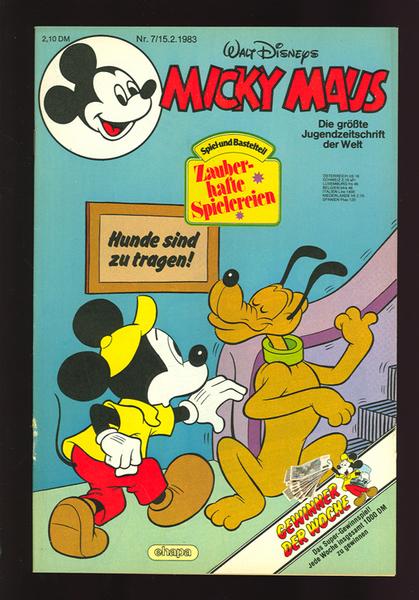 Micky Maus 1983: Nr. 7:
