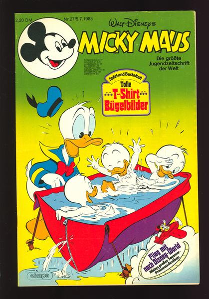 Micky Maus 1983: Nr. 27: