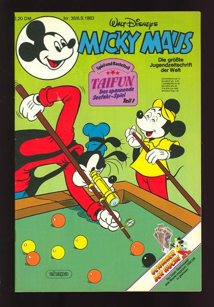 Micky Maus 1983: Nr. 36: