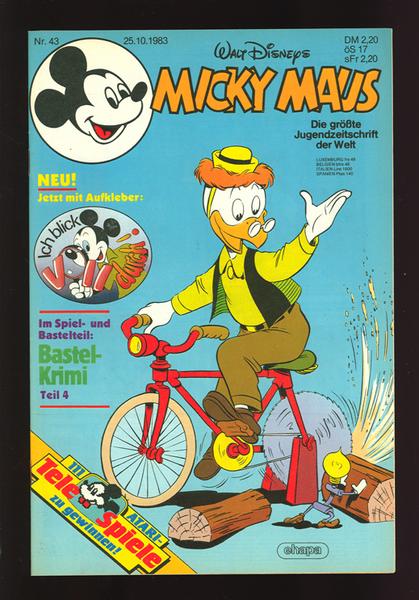 Micky Maus 1983: Nr. 43: