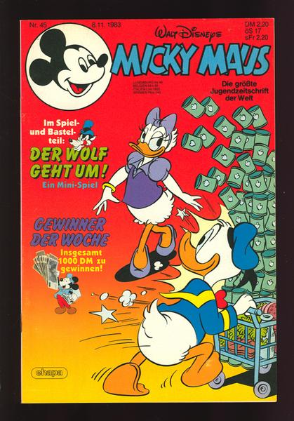 Micky Maus 1983: Nr. 45:
