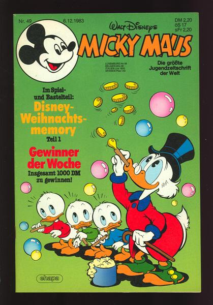 Micky Maus 1983: Nr. 49: