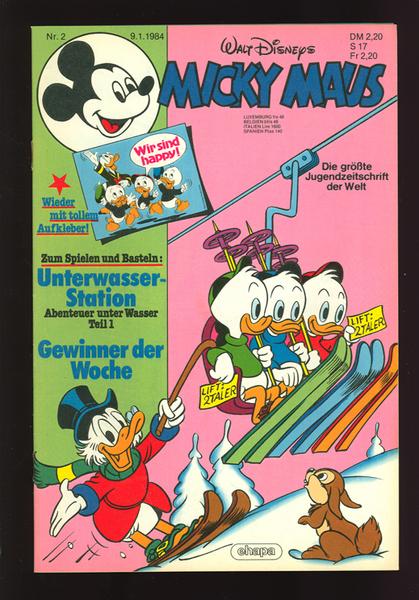 Micky Maus 1984: Nr. 2: