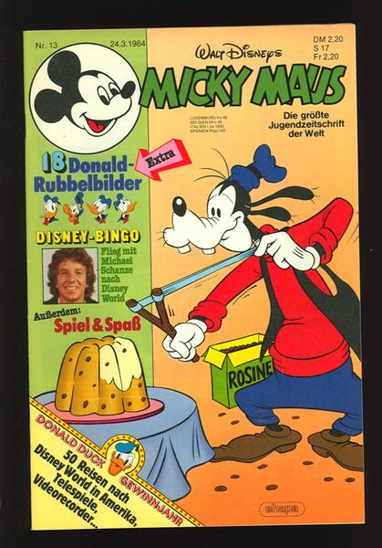 Micky Maus 1984: Nr. 13: