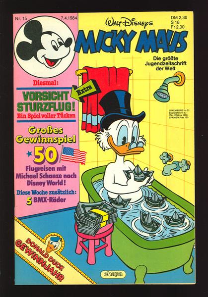 Micky Maus 1984: Nr. 15: