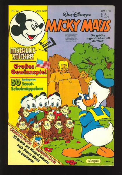 Micky Maus 1984: Nr. 22: