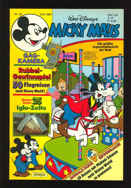 Micky Maus 1984: Nr. 25: