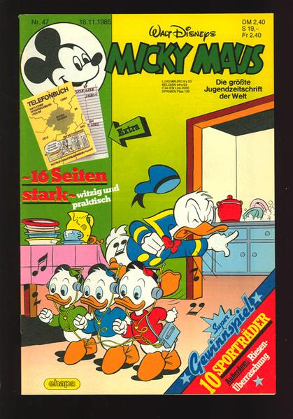 Micky Maus 1985: Nr. 47: