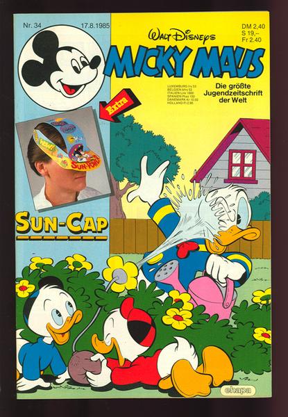 Micky Maus 1985: Nr. 34: