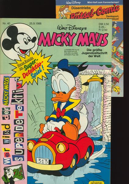 Micky Maus 1986: Nr. 40:
