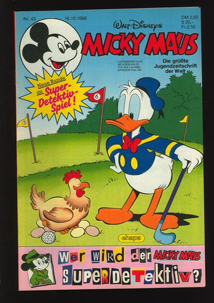 Micky Maus 1986: Nr. 43: