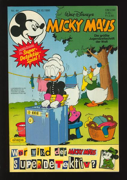 Micky Maus 1986: Nr. 44: