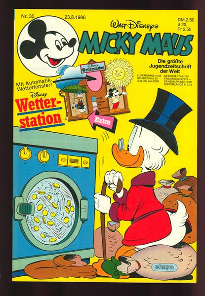 Micky Maus 1986: Nr. 35:
