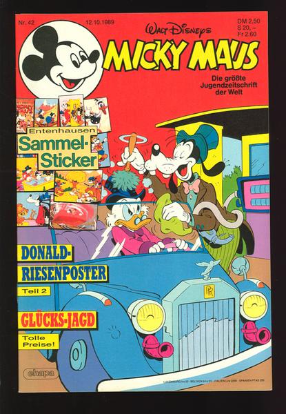 Micky Maus 1989: Nr. 42: