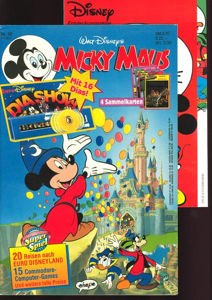 Micky Maus 1992: Nr. 16: