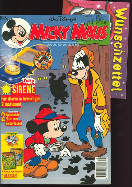 Micky Maus 1996: Nr. 48: