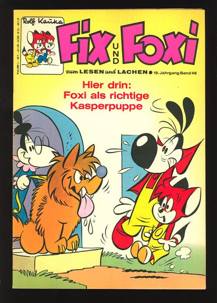 Fix und Foxi: 19. Jahrgang - Nr. 48