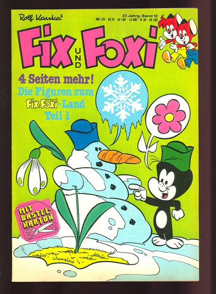 Fix und Foxi: 27. Jahrgang - Nr. 12