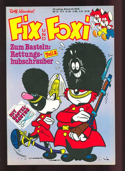 Fix und Foxi: 27. Jahrgang - Nr. 31