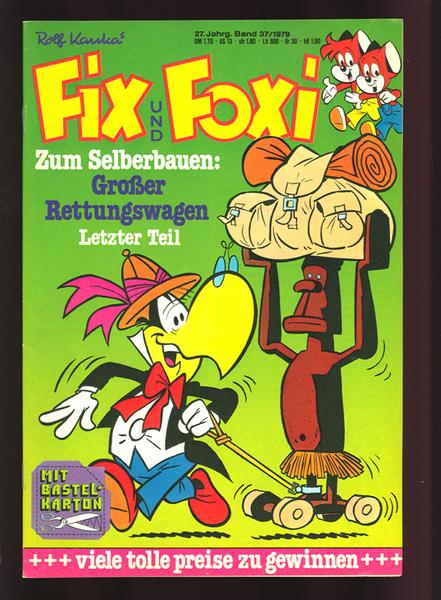 Fix und Foxi: 27. Jahrgang - Nr. 37