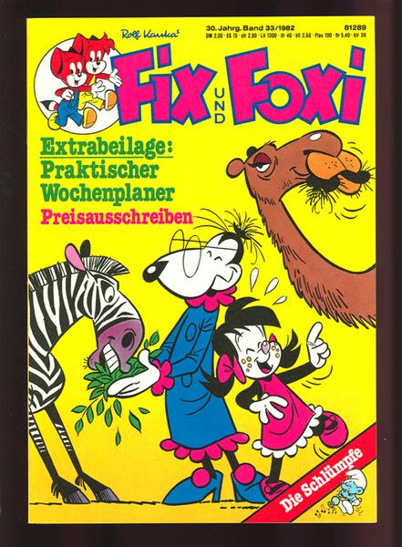 Fix und Foxi: 30. Jahrgang - Nr. 33