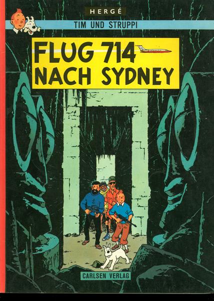 Tim und Struppi 16: Flug 714 nach Sydney (höhere Auflagen)