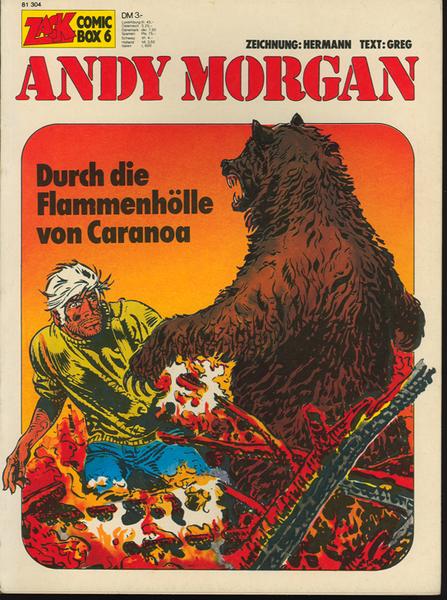 Zack Comic Box 6: Andy Morgan: Durch die Flammenhölle von Caranoa