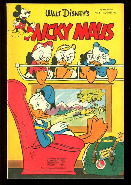 Micky Maus 1953: Nr. 8: