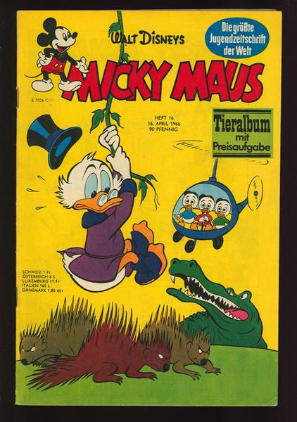 Micky Maus 1966: Nr. 16: