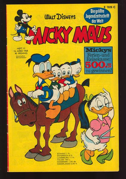 Micky Maus 1968: Nr. 11: