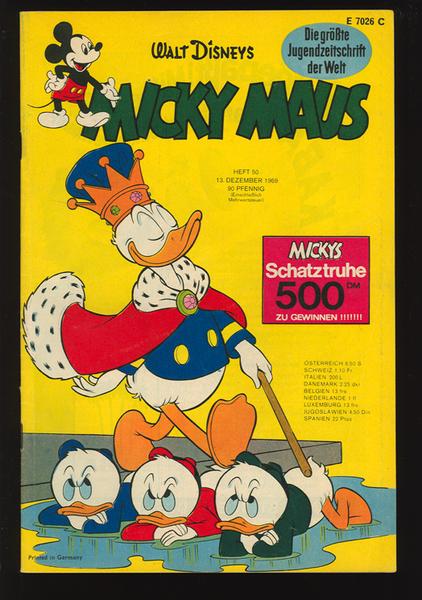 Micky Maus 1969: Nr. 50: