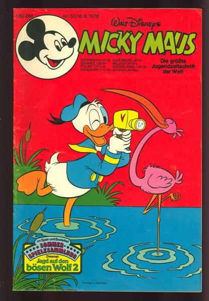 Micky Maus 1978: Nr. 33: