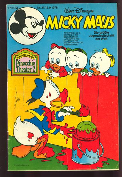 Micky Maus 1978: Nr. 37: