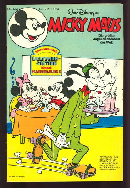 Micky Maus 1980: Nr. 3: