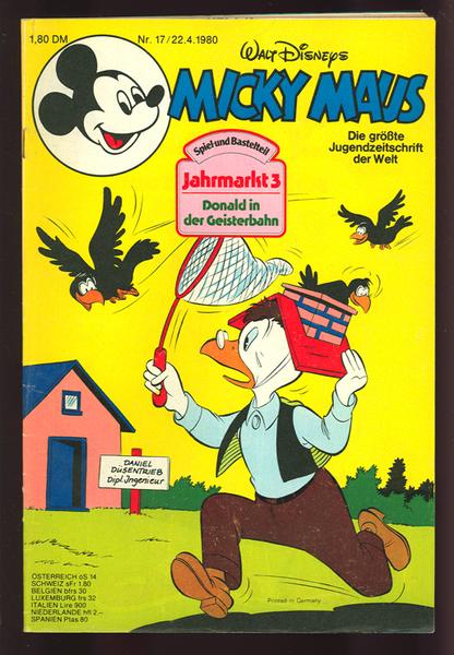 Micky Maus 1980: Nr. 17: