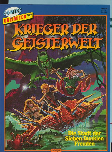 Comics Unlimited 11: Krieger der Geisterwelt: Die Stadt der Sieben Dunklen Freuden