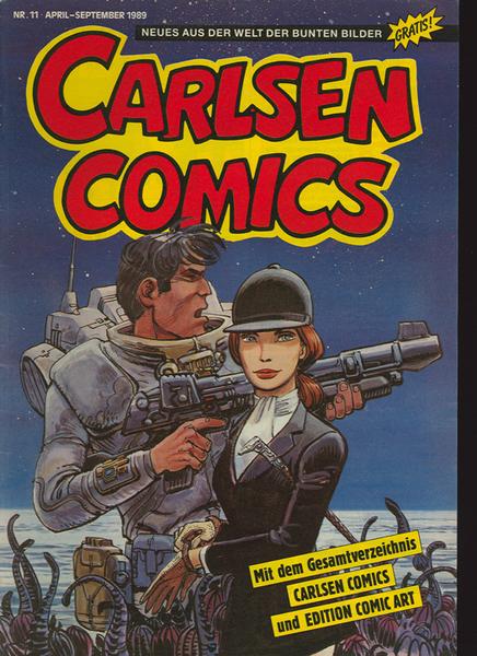 Carlsen Prospekt Nr. 11 1989 (Valerian - Cover)
