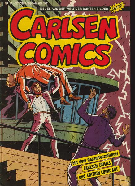 Carlsen Prospekt Nr. 14 1990/91 (Blake & Mortimer - Cover)