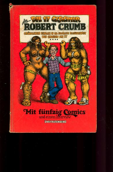 Die 17 Gesichter des Robert Crumb 1: 3. Auflage, rotes Cover