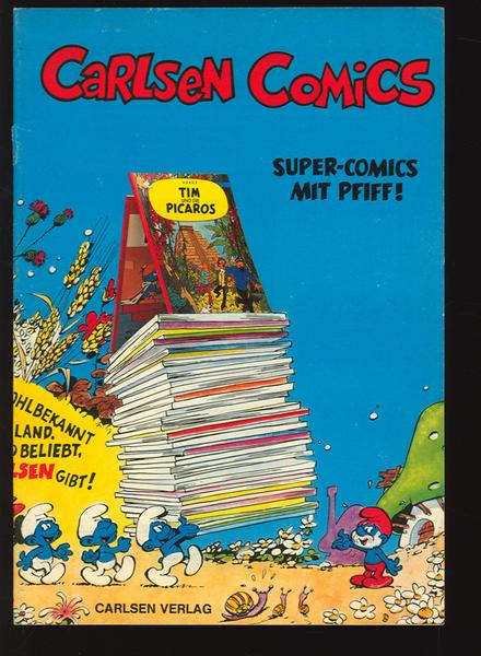 Carlsen Prospekt Nr. 1979 (Schlümpfe - Cover DIN A 5)