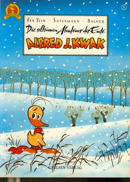 Die seltsamen Abenteuer der Ente Alfred Jodocus Kwak 1: Alfred Jodocus Kwak (1. Auflage)