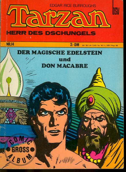 Tarzan - Comic Gross Album 14: Der Magische Edelstein und Don Macabre