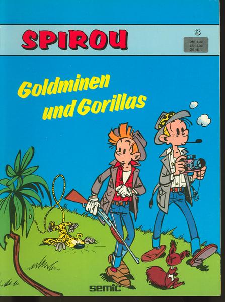 Spirou 3: Goldminen und Gorillas