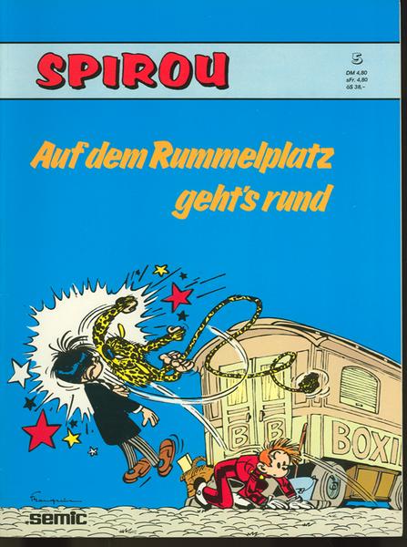 Spirou 5: Auf dem Rummelplatz geht's rund