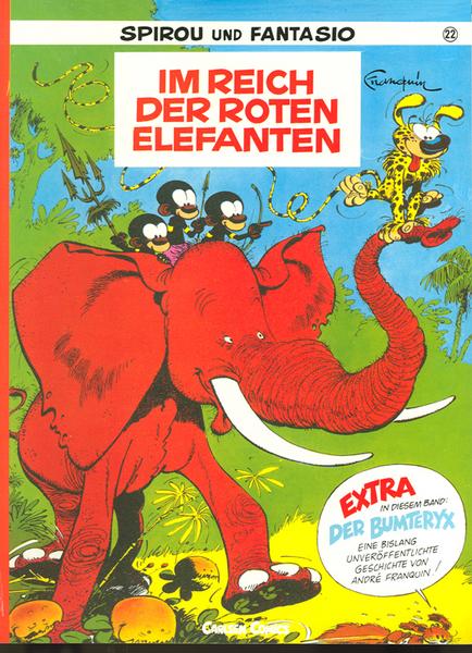 Spirou und Fantasio 22: Im Reich der roten Elefanten (1. Auflage)