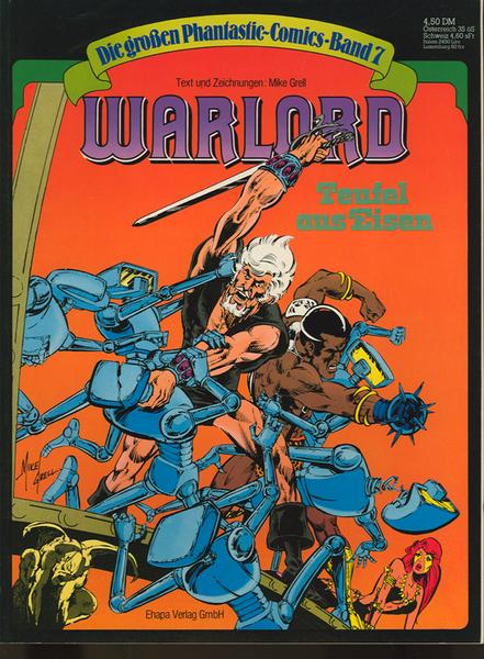 Die großen Phantastic-Comics 7: Warlord: Teufel aus Eisen