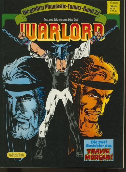 Die großen Phantastic-Comics 22: Warlord: Die zwei Gesichter des Travis Morgan