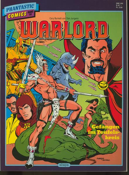 Die großen Phantastic-Comics 58: Warlord: Gefangen im Teufelskreis